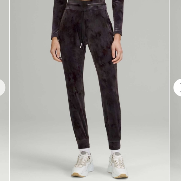 Lululemon Ready to Crush High-Rise Velour Jogger Interstellar Dark Grey Multi 8 - Picture 1 of 9